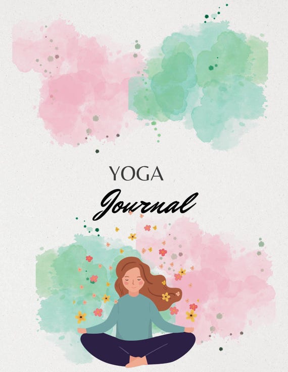 Printable Yoga Journal for Mindfulness & Meditation | Daily Yoga Planner | Digital Wellness Diary | PDF Download