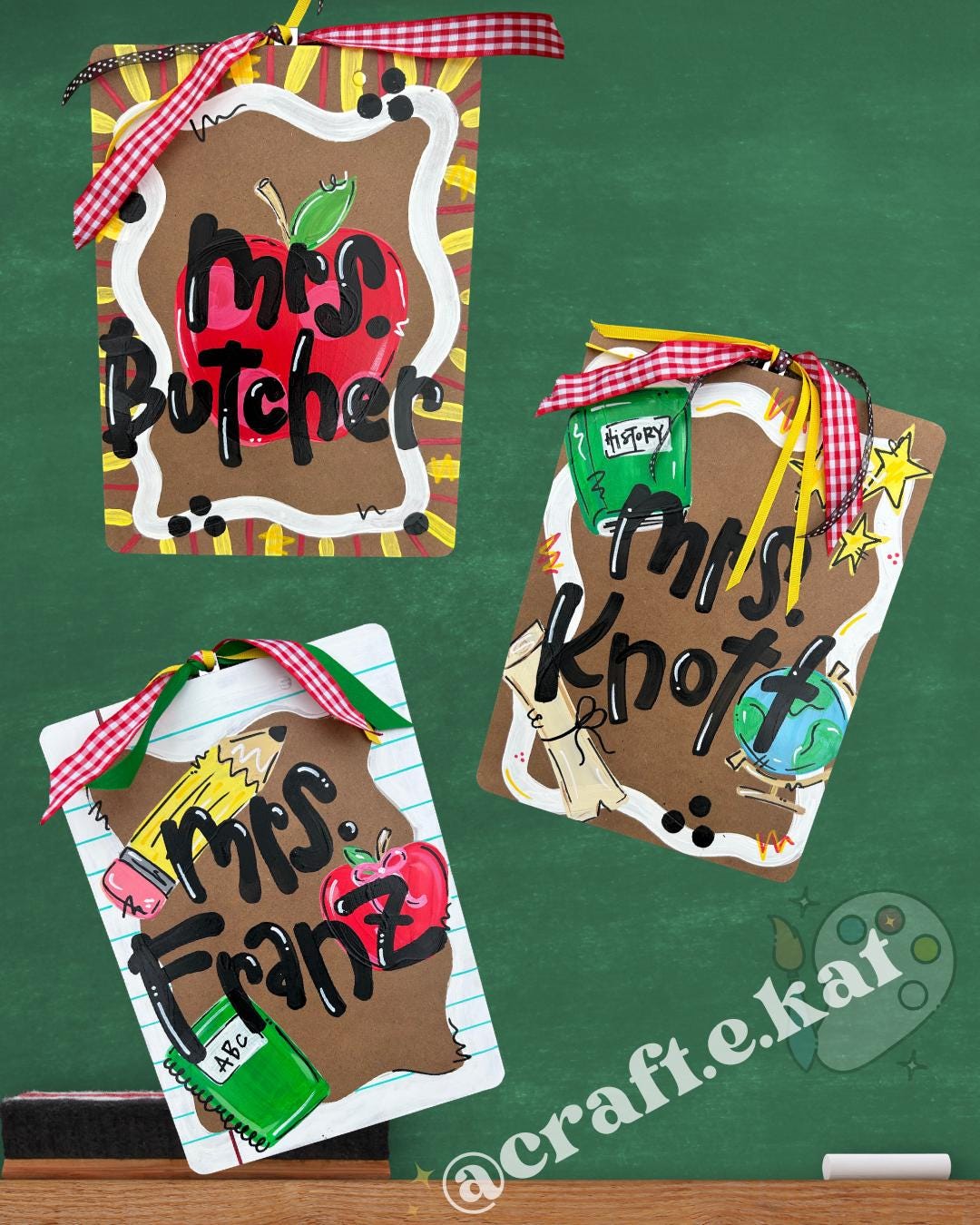 Presse-papiers peint à la main personnalisé