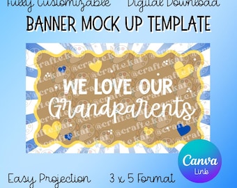 Banner Template - Grandparents Day