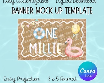 Banner Template - Pool Party