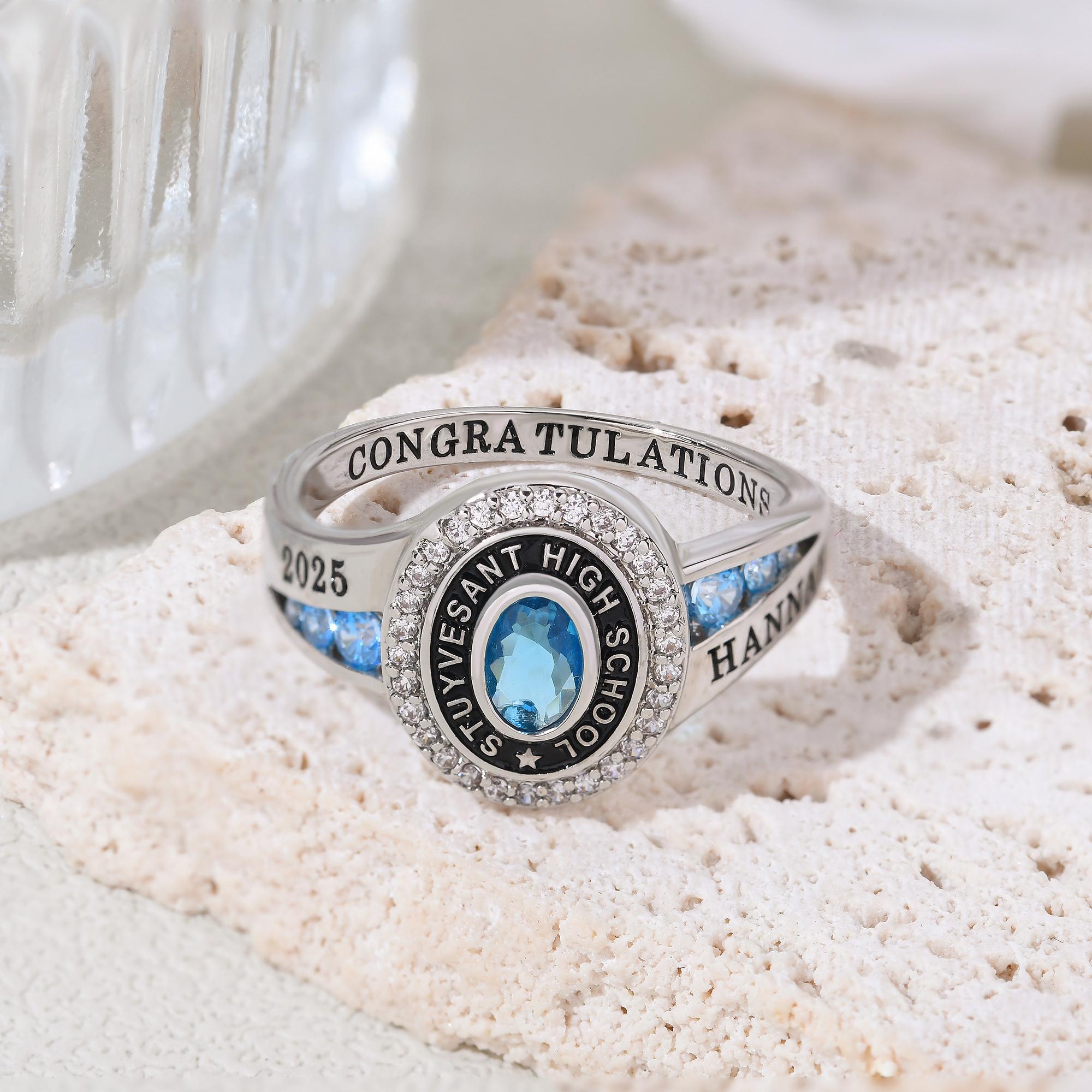 Opal Class Ring