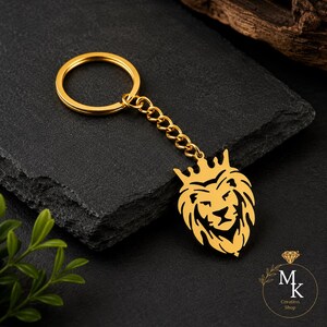 Hollow Animal Stainless Steel Keychain – Dinosaur, Wolf & Dog Pendant Key Ring, Animal Lover Gift, Backpack Charm Accessory