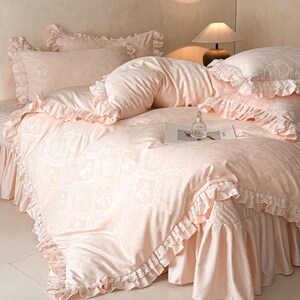 Ice Silk Duvet Cover Only – Lätt silkeslent och andningsbart sängkläder för sommaren bild 3