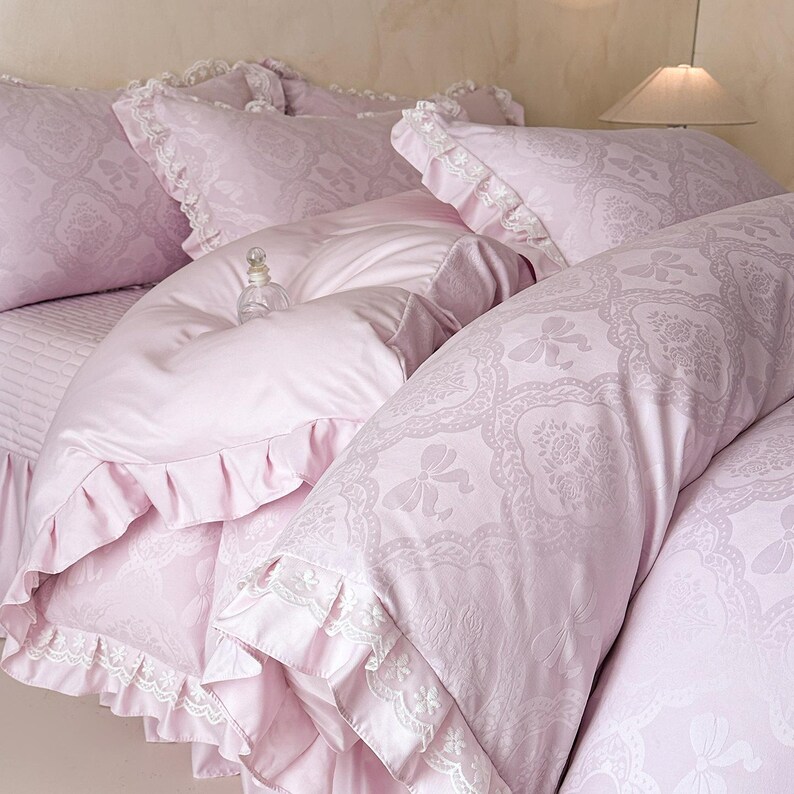Ice Silk Duvet Cover Only – Lätt silkeslent och andningsbart sängkläder för sommaren Option 4