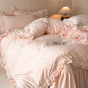Ice Silk Duvet Cover Only – Lätt silkeslent och andningsbart sängkläder för sommaren bild 5