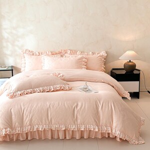 Ice Silk Duvet Cover Only – Lätt silkeslent och andningsbart sängkläder för sommaren bild 2