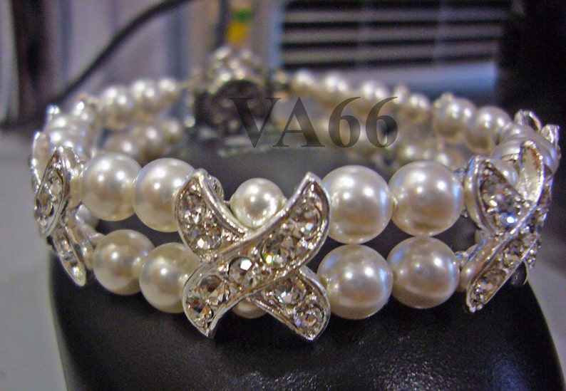 18KGP Rhinestone Diamond Gold Separators X 2 hole 8pcs Spacers Etsy