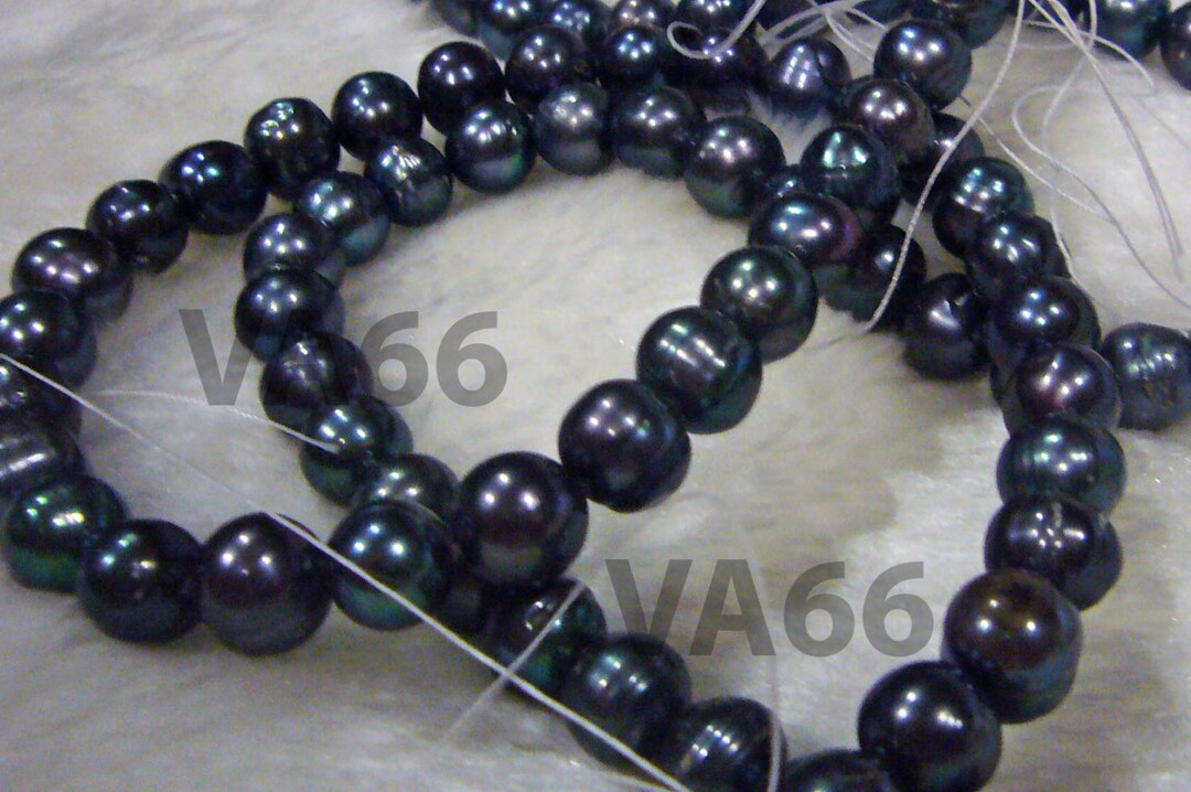 DIY 15 Fresh Water Pearls Round Pearl Potato Beads A - Etsy