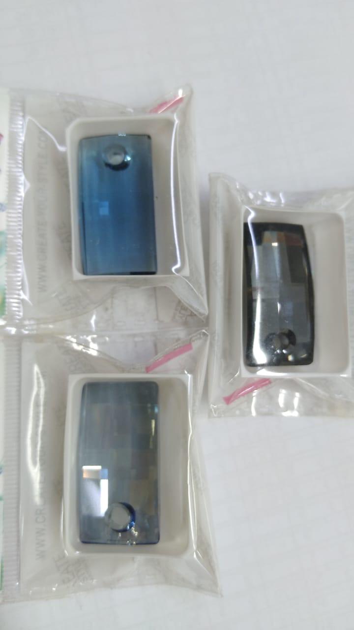 1個 20 mm スワロフスキー 6696 アーバンペンダント クリスタル AB