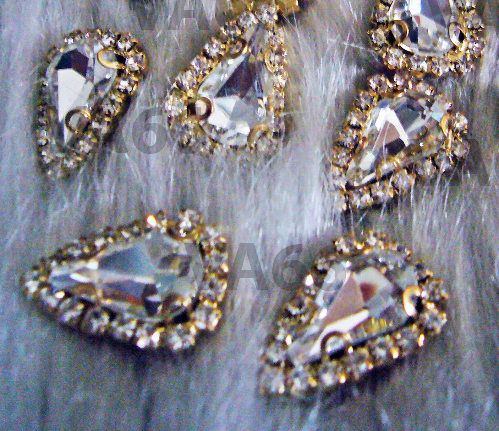 Teardrop Sew on Rhinestones Crystal Clear 13mm X 18mm DIY 4 - Etsy