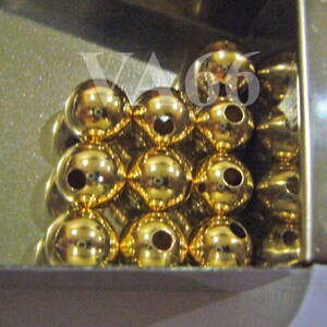 DIY 14K Gold Filled Spacer Bali Beads Seamless 6mm Jewelry Making Gold Findings Parts bead Finding jewellery making craft Separators