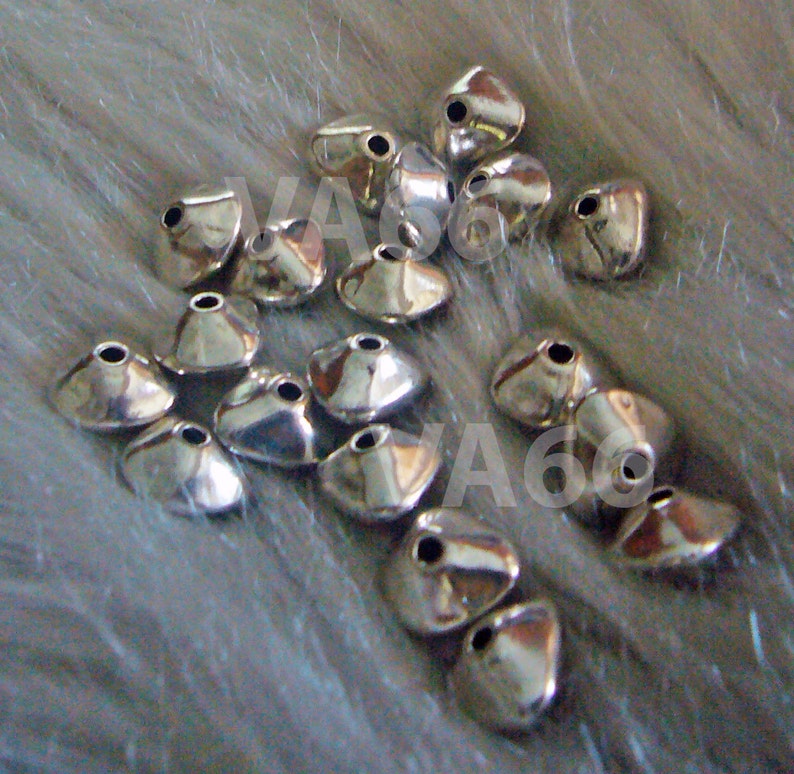 DIY 12pcs Petal Spacer Bead Findings 10mm Bali Beads Jewelry Etsy