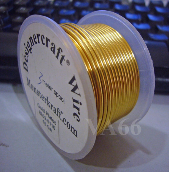 DIY Gold Plated Copper Designer Silver Craft Wire Gauge n Size Wire Wrap Beading 0.2mm, 0.3mm, 0.4mm, 0.5mm, 0.6mm, 0.8mm. 1.0mm. 1.2mm