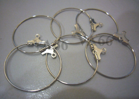 Diy Chandelier Earrings Hoops Loops Small Base 24pcs Jewelry Diy Chandelier Earrings Hoops Loops Small Base 24pcs Jewelry Making Parts Spare Accessories Bead Spacers