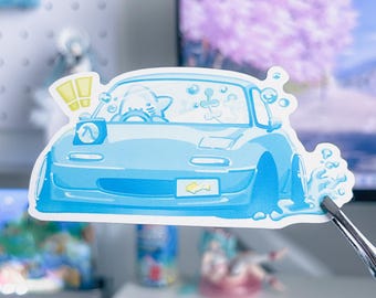 Shark Aquatic Miata Sticker