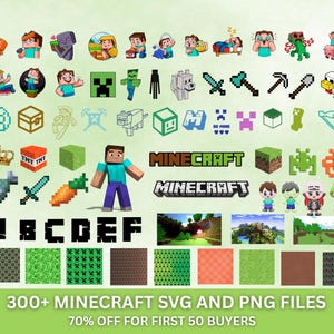 300+ Mine Svg Png Bundle, Gaming Mine Svg, Gift for Gamer, Mine Game Png, Video Game Svg, Gift for Him Png, Gaming Svg, Sublimation Designs