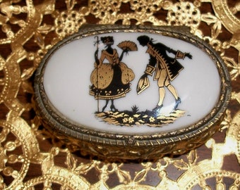 one-of-a-kind. Steampunk trinket canister