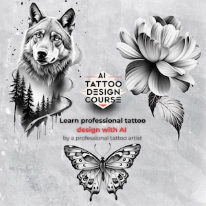 AI Tattoo Design Course • 41-Page Guide + Bonus (PDF)