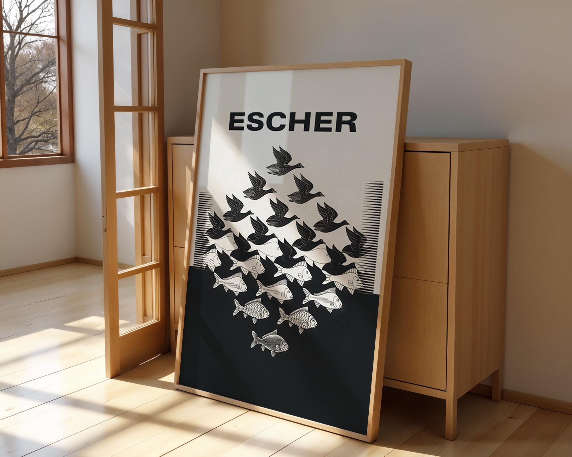 M c エッシャー ポスター - Etsy 日本