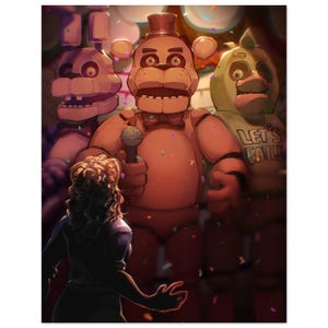 ファイブ・ナイツ・アット・フレディーズ「ナイト・ワン」セミグロスポスター 27 x 35 cm / 11x14″