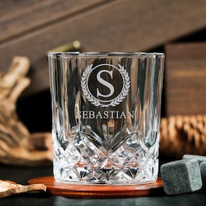 Groomsman 11oz Whiskey Glass, Engraved Old Fashion, Groomsmen Gift Idea, Personalized Groomsman - Best Man Gift, Wedding Shot Glasses