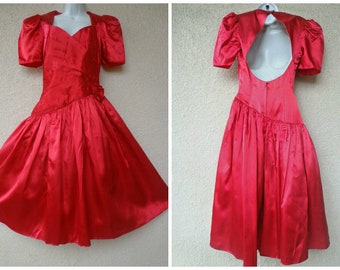 80s Prom Dress - Etsy