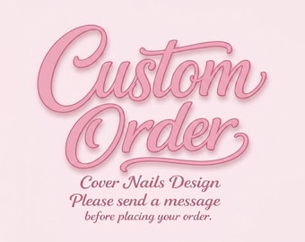 Custom Press On Nails | Personalized Nail Set