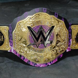 Custom WWE Style Rhea Ripley Championship Belt – Mami Always On Top Wrestling Title Replica – Personalized Wrestling Fan Gift