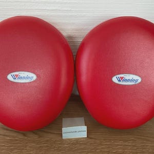 Winning Red Focus Mitts – Premium Boxing  MMA Training Pads for Coaches & Fighters, Gift For you.