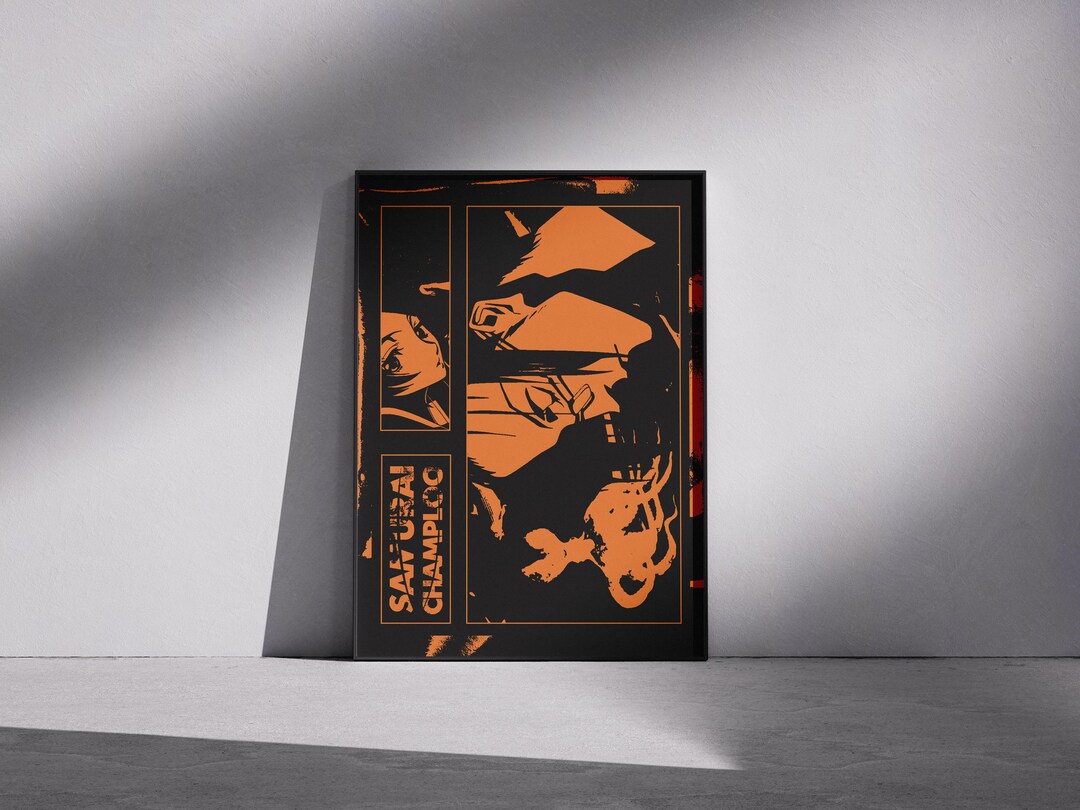 Samurai Champloo Poster | Japanese Anime Art, Unframed - Etsy