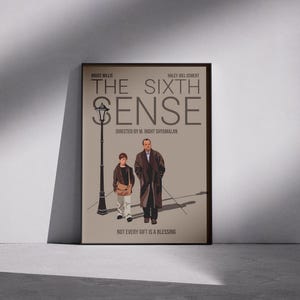 Sixth sense poster - Etsy 日本