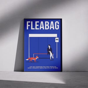 Fleabag Poster: Quirky TV Show Wall Art - Gift for Fans