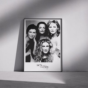 Sex & The City Poster-Themed Rolled Posters, Vintage Wall Art, Home Decor, Gift for Fans, Unframed