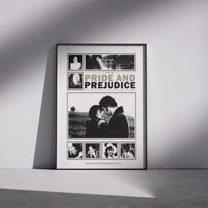 Pride and Prejudice Movie Poster: 2005 Film Still, Literary Wall Art