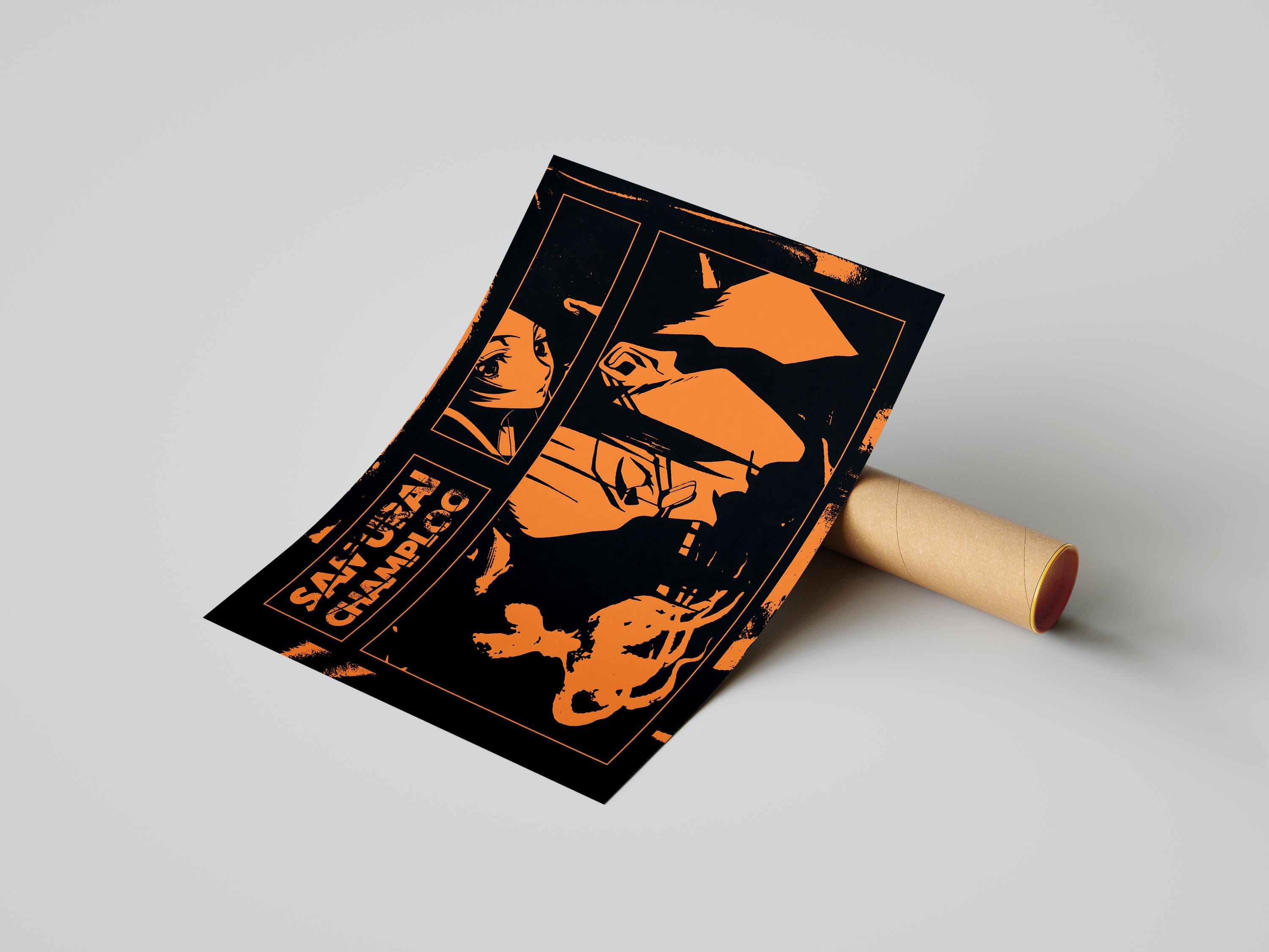 Samurai Champloo Poster | Japanese Anime Art, Unframed - Etsy