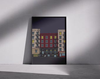 HIMYM Apartment Poster: How I Met Your Mother TV Show Wall Art