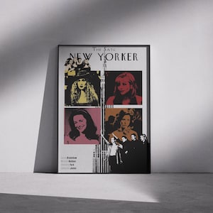 Sex & The City Poster-Themed Rolled Posters, Perfect Gift for Friends, Vintage Wall Art, Home Decor, Gift for Fans, Unframed