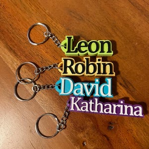 Personalized keychain school enrollment gift birthday gift gift children&#39;s school supplies