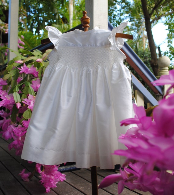 silk dress for newborn