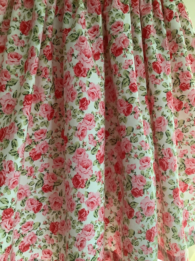 Pink Roses Hand-smocked Dress