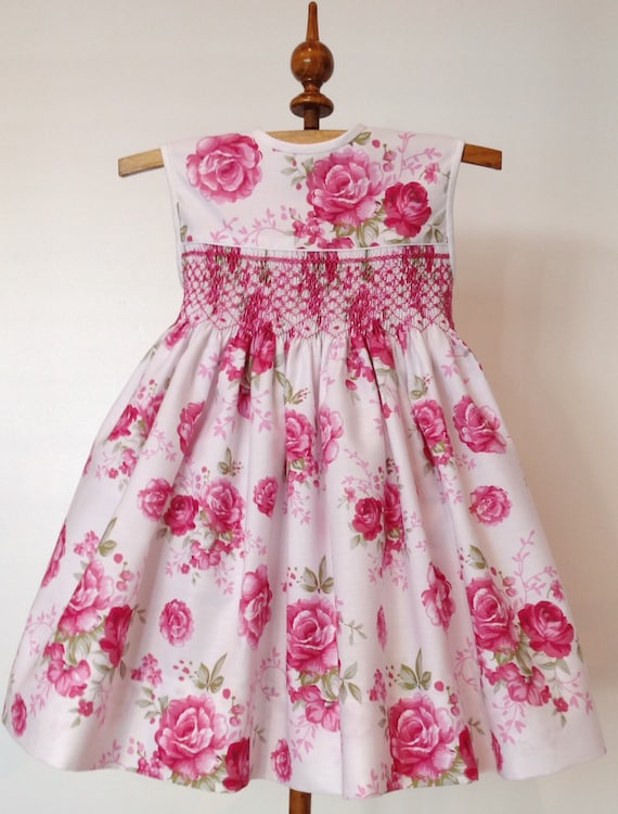 little girl smocked dresses