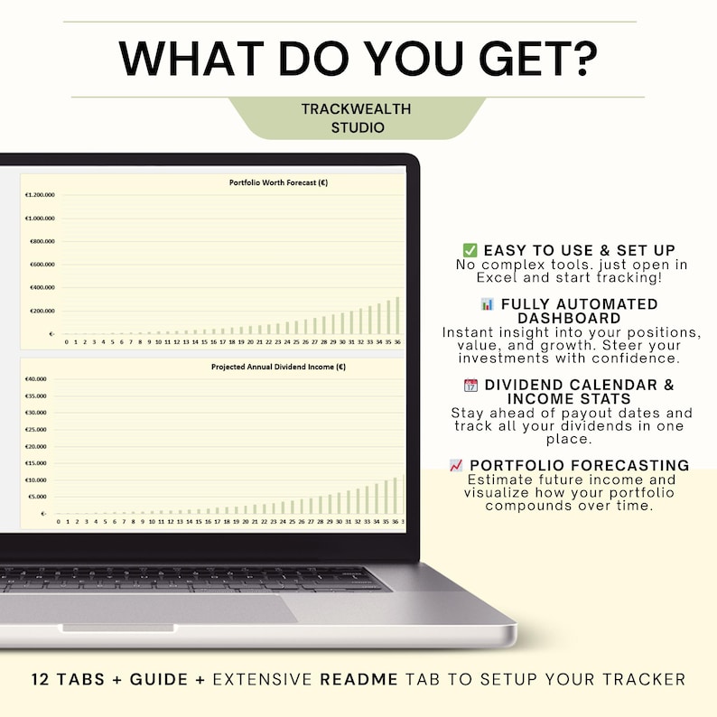 Dividend Tracker Excel Spreadsheet: Stock Portfolio and FIRE Budget Dividend Tracker Excel Spreadsheet: Stock Portfolio and FIRE Budget