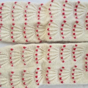 Hand-Knitted Wool Socks – Natural Sheep Wool, Size 35-38