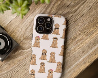 Urocze, wytrzymałe, magnetyczne etui na telefon z motywem psa, prezent dla miłośnika psów, akcesorium dla właściciela zwierzaka, prezent urodzinowy, etui na telefon z motywem zwierząt