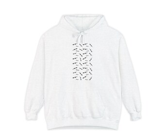 Adult: Hoodie Unisex Shades Hand-Drawn Sunglasses Pattern | Minimal Eyewear Repeat Print