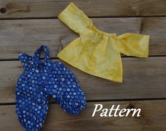 Pattern ~ Under Rainbows Clothing Patterns for Boy Dolls