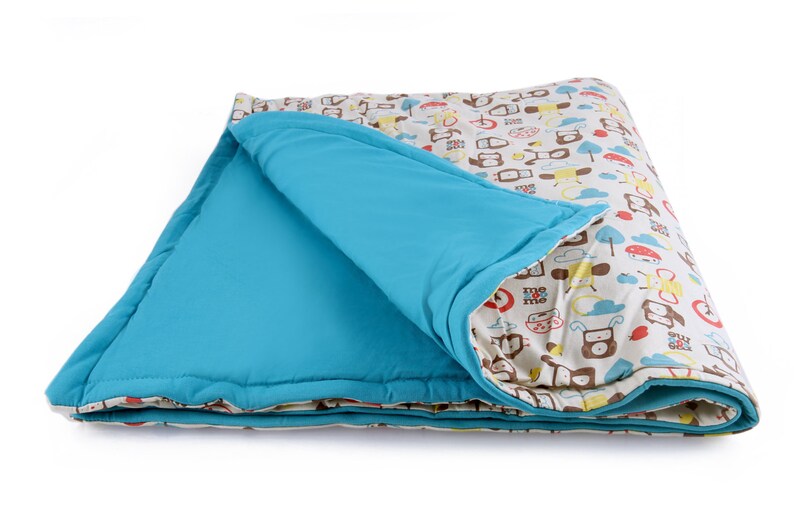 Organic Baby Blanket With Lining Weighted Blanket Warm Baby Etsy