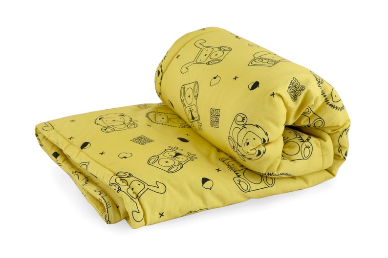 Forest Baby Blanket Kids Animal Blanket Woodland Baby Bed Etsy