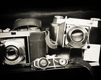 Antique Kodak Camera Print: Fine Art Photography, Vintage Still Life