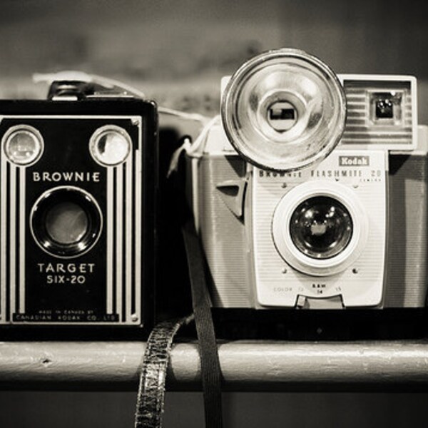 Vintage Camera Print Etsy